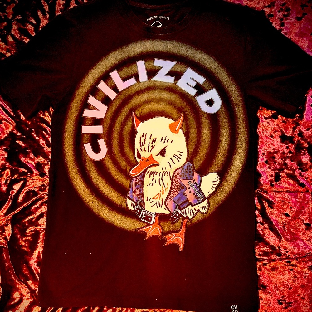 Civilized t shirt